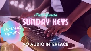 BEST way to setup the Sunday Keys iPad App and Keyboard  NO AUDIO INTERFACE