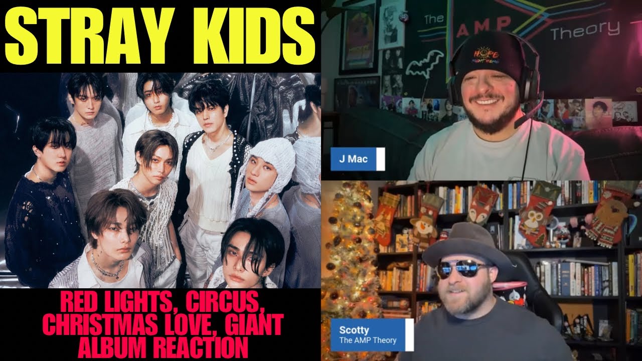 STRAY KIDS - Red Lights | Circus | Christmas Love | Giant Full Album REACTION