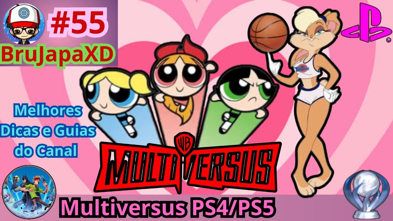 MultiVersus PS5 #55 Último Troféu 500 Partidas p/Platina|Coop Online c/Inscritos|Dublado PT/BR