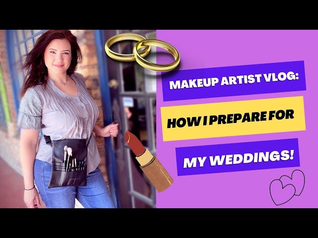 Professional Makeup Artist Life: Come GRWM For A Wedding!