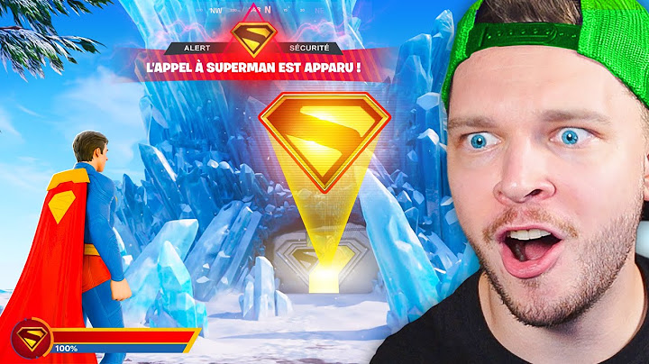 I Become the SUPERMAN Boss on Fortnite! (Legendary Event)