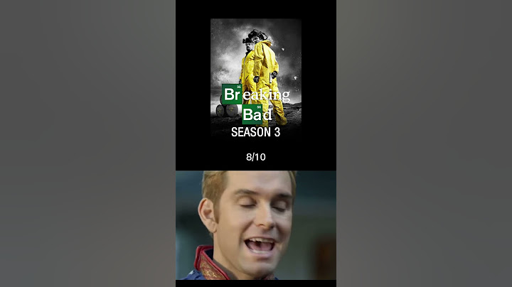 Breaking Bad Seasons Ranked | 1-5 |