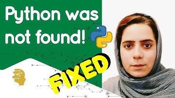 رفع خطای نصب کتابخانه های پایتون  "python is not recognized as an internal or external command"