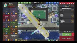 【PokePath】Map 3-2 50% Tough Enemy Challenge! Can We Break Through