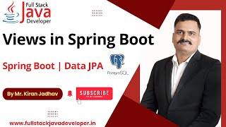 Views in Spring Boot | Learn with Mr. Kiran Jadhav