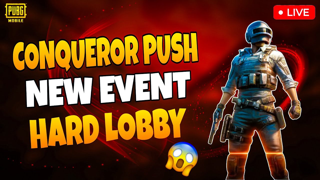 CONQUEROR PUSH NEW UPDATE 4.0 😱PUBG MOBILE LIVE STREAM - YouTube