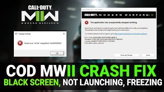 Call of Duty Modern Warfare 2 Crash Fix – PC Not Launching, Freezing & Crashing Guide (2025)