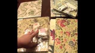 Mini Album Tutorial and Anna Griffin Haul