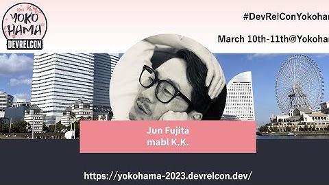 DevRelCon Yokohama 2023 interview session - Jun Fujita at mabl
