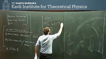 Flavors of machine learning in many-body quantum physics ▸ KITP Blackboard Talk by Giuseppe Carleo