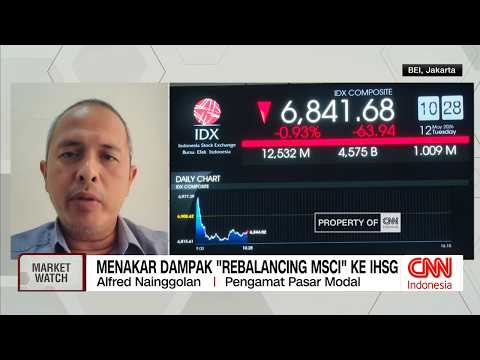 Menakar Dampak "Rebalancing MSCI" ke IHSG