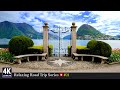 Lugano 4K, Canton of Ticino 🇨🇭 Relaxing Road Trip & Virtual City Walking Tour in Switzerland Ep#21