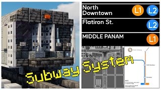 How To Plan And Build A Subway System In Minecraft