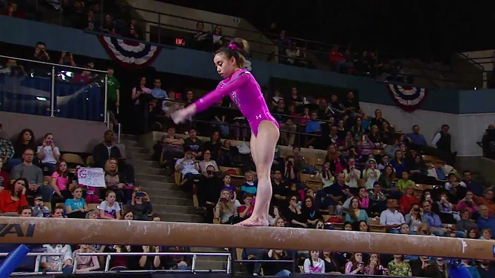 Katelyn Ohashi - Balance Beam - 2013 AT&T American...