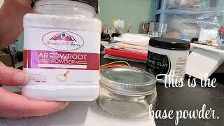 Homemade Body Powder