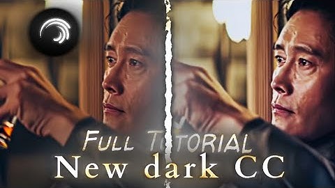 New dark CC tutorial in alight motion (+preset)