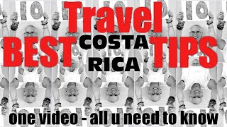 BEST Costa Rica Travel Tips 2024 One Video All U Need to Know