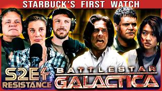 Battlestar React-ica S2E4 ft. Aaron Douglas | Katee Sackhoff's First Watch "RESISTANCE"