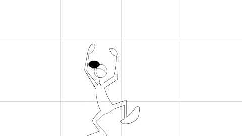 Jump overlapping animation