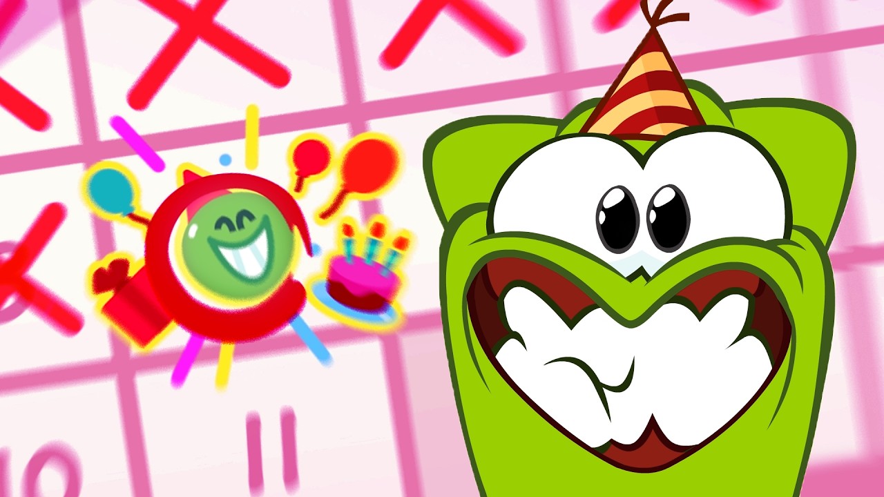 Countdown to 🎂 cake 🎂 Om Nom's Birthday is coming!