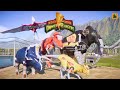 Mighty morphin power rangers zords og zords battle and skin showcase