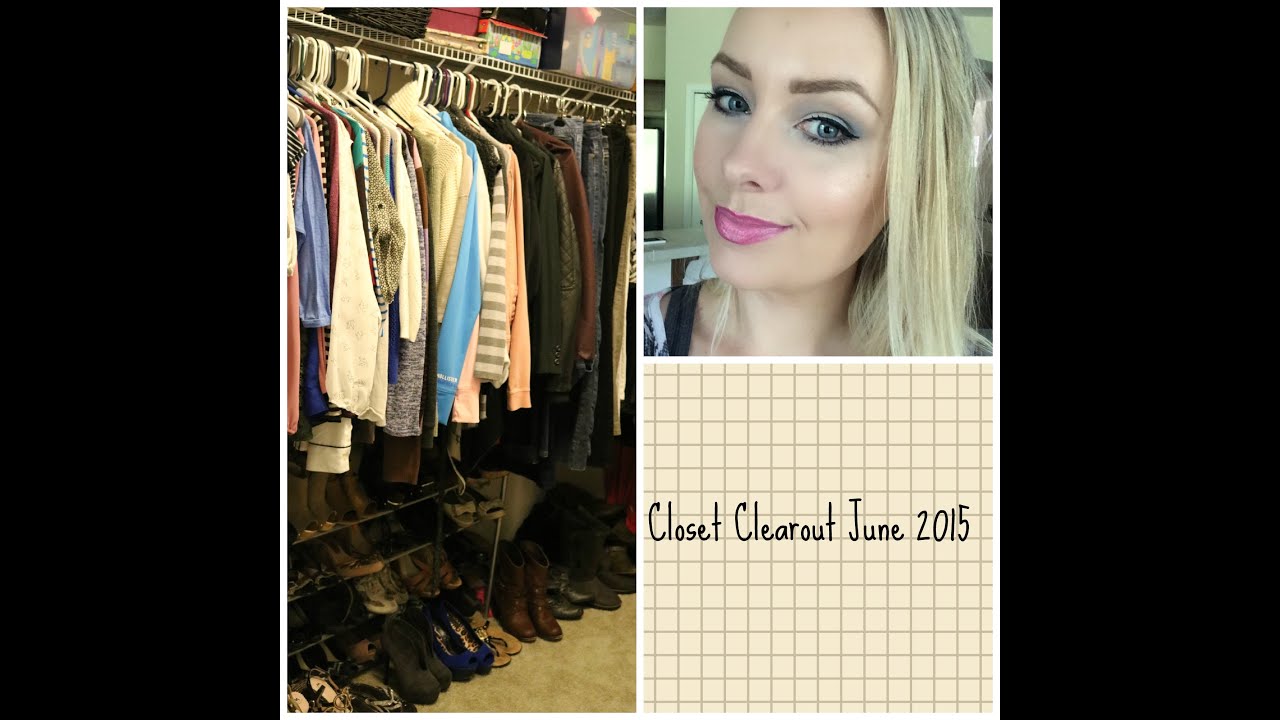 Closet cleanout | Declutter 2015