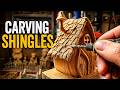 Carving Tiny Roof Shingles with a Dremel