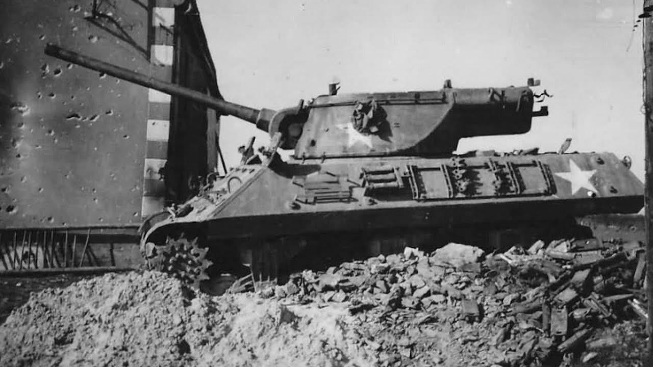 «Провалившаяся» 90-мм пушка, позволившая одному танку M36 уничтожить 5 «Королевских тигров» за 8 ...