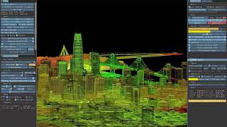 180 GB San Francisco LiDAR point cloud, streamed on a single GPU