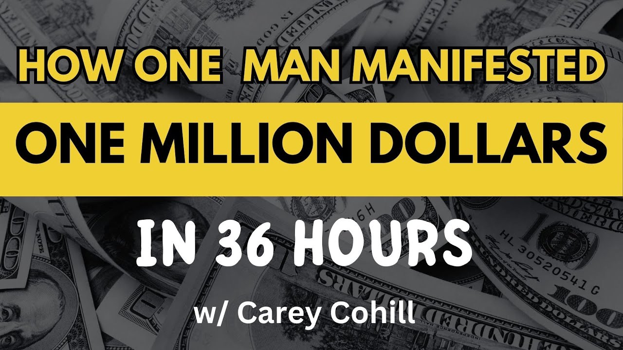 How One Man Manifested $1 Million In 36 Hours