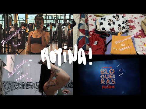 mini VLOG - rotina, academia, trabalho