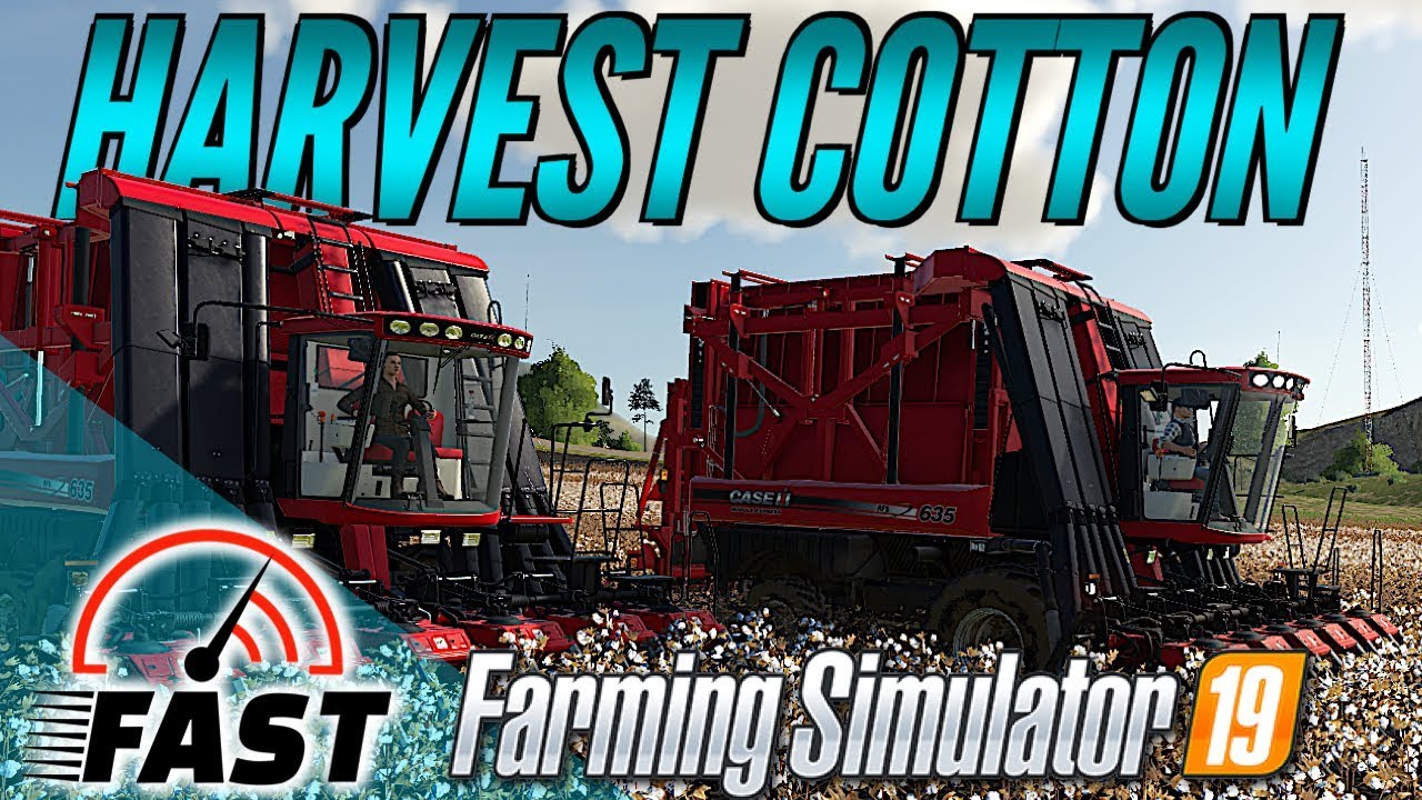 Farming Simulator 2019 Harvesting Crops FAST HACK (NO MOD) YouTube