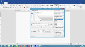 Thực hành Multilevel list & Style với Word 2016