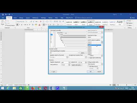 Video Thực hành Multilevel list & Style với Word 2016 - youtube