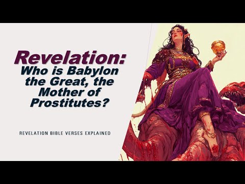 Revelation: Who is Babylon the Great, the Mother of Prostitutes? Revelation Bible verses explained.