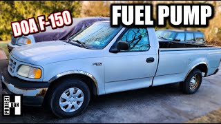 DOA FORD F-150 - FIRST START !!! - 1999 4.2 V6 FUEL PUMP REPLACEMENT