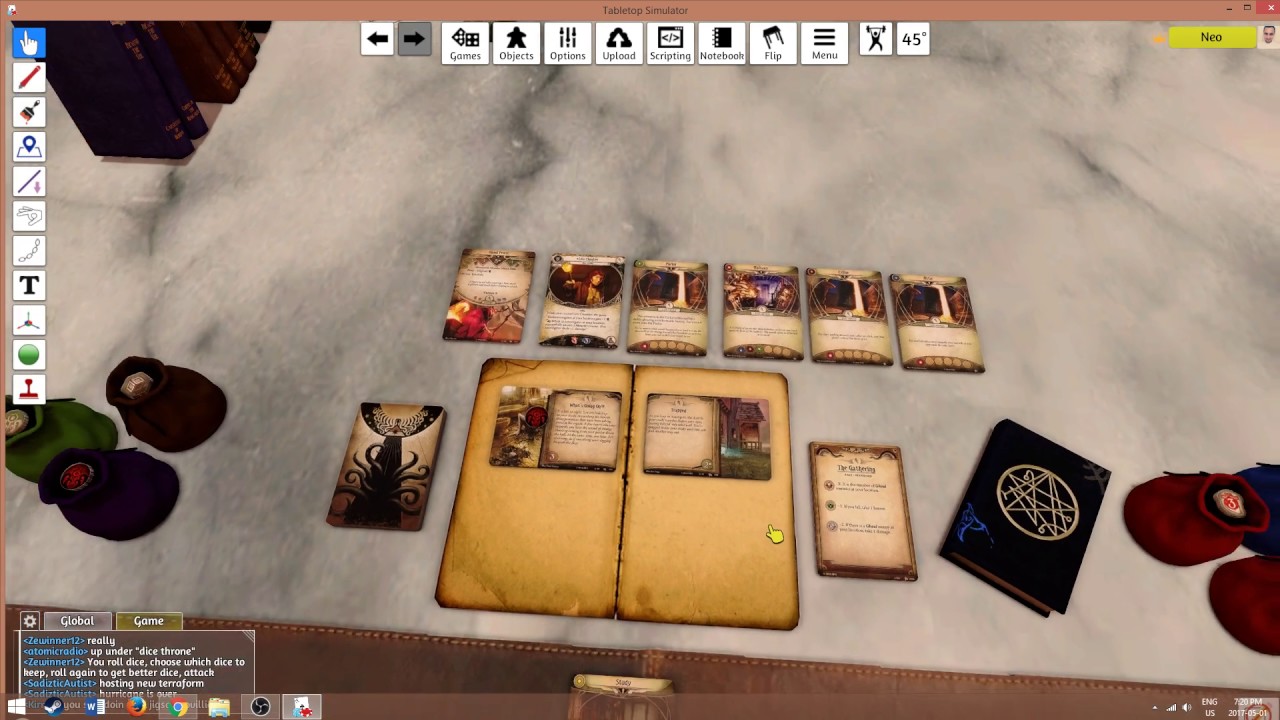 Let's Play Arkham Horror LCG! Part 1 YouTube