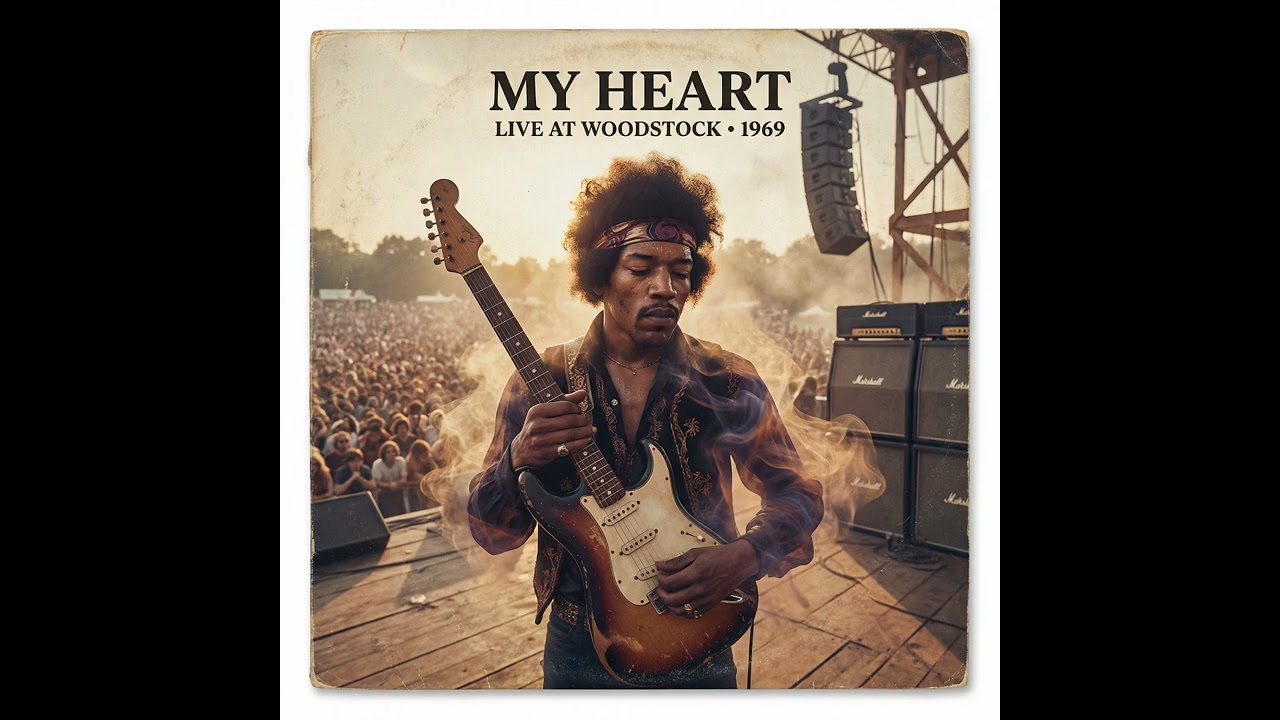 Jimi Hendrix – My Heart Woodstock 1969 Lost Sessions Inspired