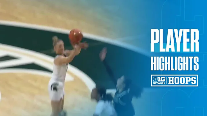 Theryn Hallock Highlights vs. Eastern Mich. | Michigan State Women's Basketball | 11/11/2024
