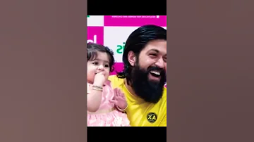 Yash Daughter Ayra #yash #ayrayash #shorts #livetolaugh