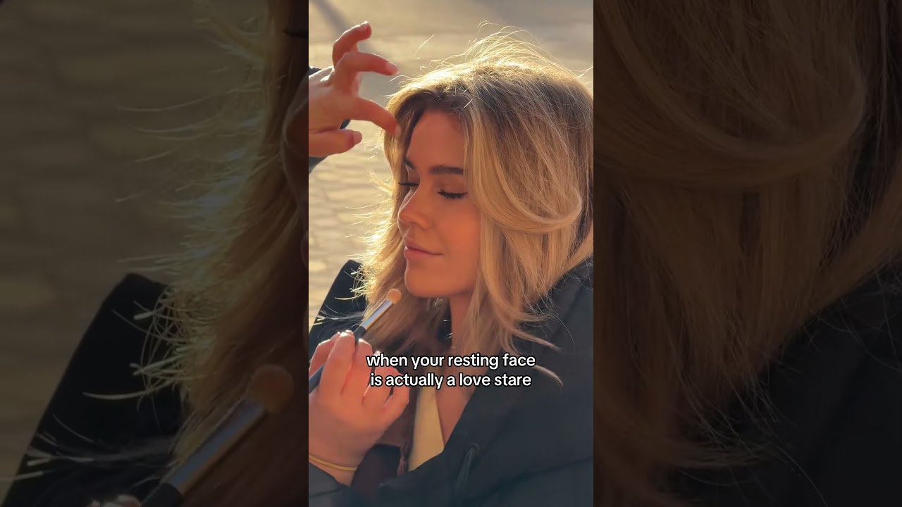 Мне нужно привести в порядок своё выражение лица в состоянии покоя 🦢 