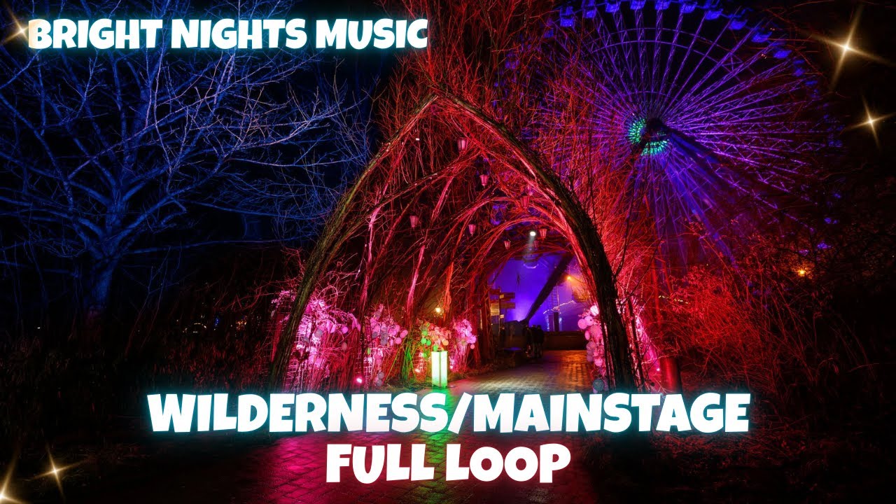 Walibi Bright Nights - Wilderness & Mainstage FULL LOOP