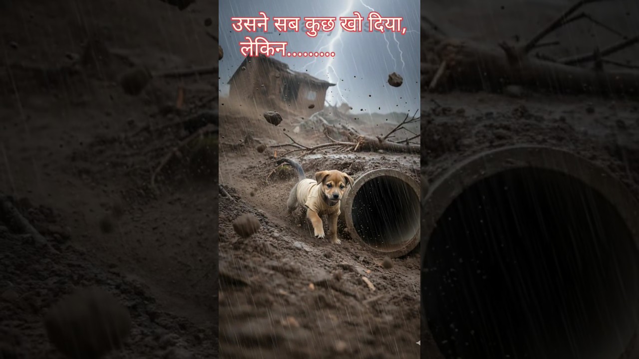 “Poor Puppy Lost Everything…But Built His Dream Home ” 