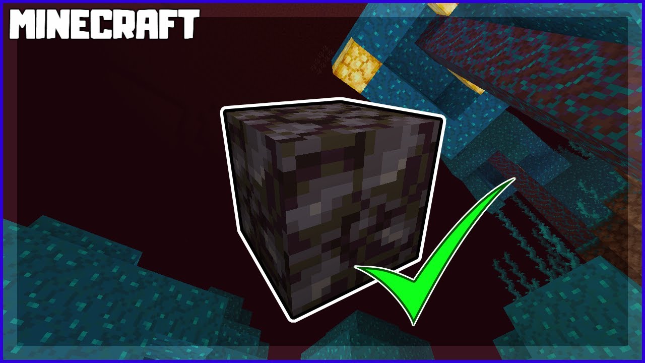MINECRAFT How to Find / Get Blackstone! 1.16.1 YouTube