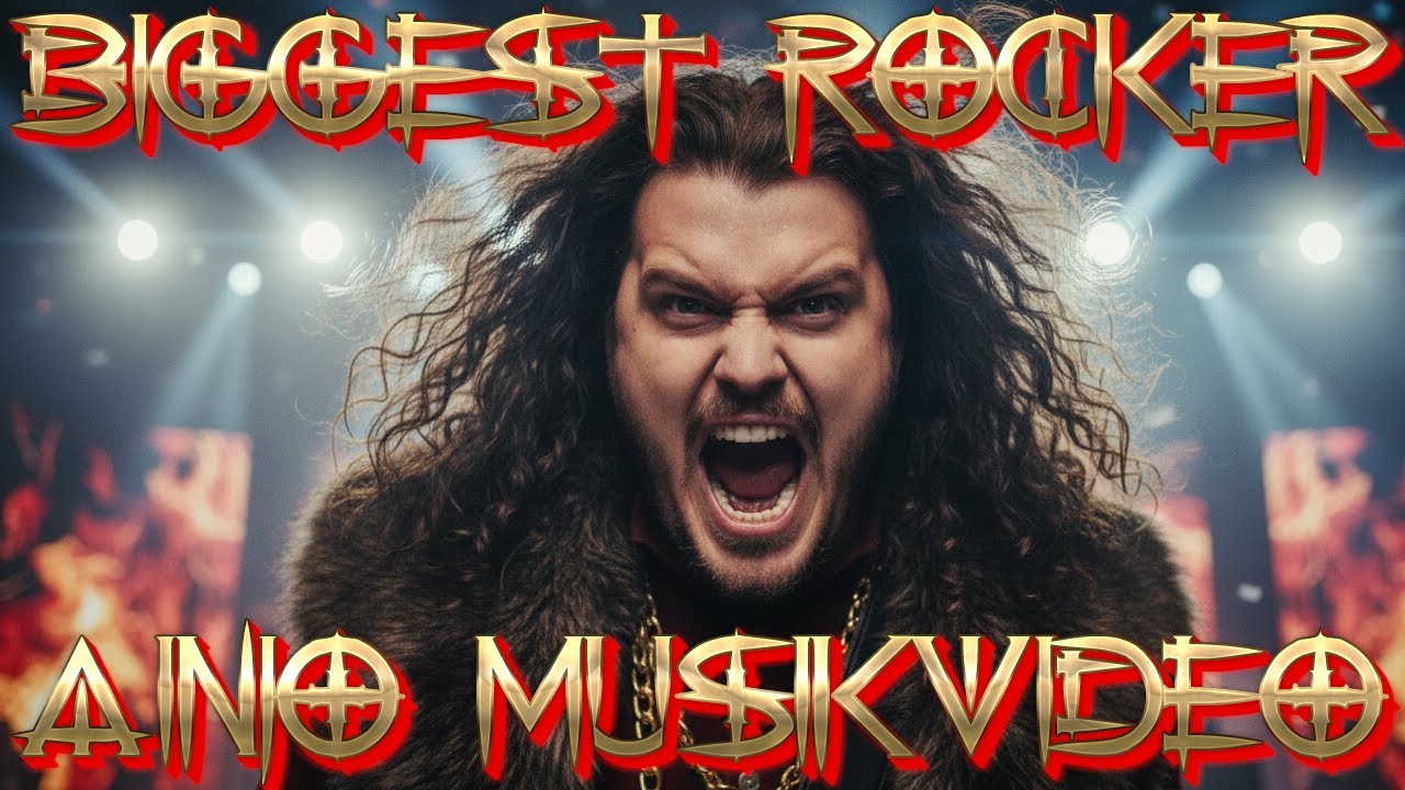 BIGGEST ROCKER (metalversion och ny musikvideo) #anjo  [Han Gick Ju Upp I Vikt I Biggest Loser]