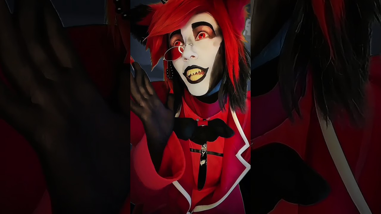 Отель Хазбин Аластор Радио Демон Косплей-актер 