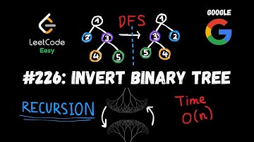 Invert Binary Tree - Depth First Search (DFS) - Google Interview - LeetCode 226
