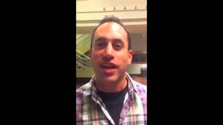 Robert Channing Testimonial Hartwick College, NY #2