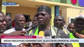 Media Executives Commend Governor Alia's Deveopmental Strides In Benue screenshot 4