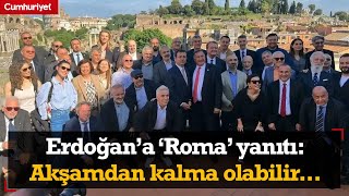 #SONDAKİKA İmamoğlu'ndan Erdoğan'a olay 'Roma' yanıtı: Akşamdan kalma olabilir...